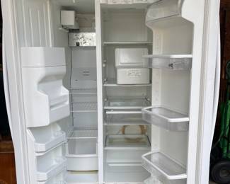 Inside of Whirlpool Refrigerator 