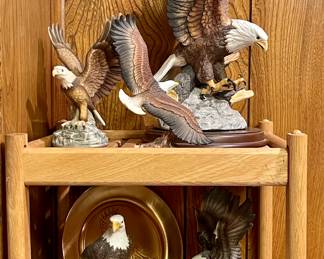 Eagle Figurines by Lenox, Andrea and more