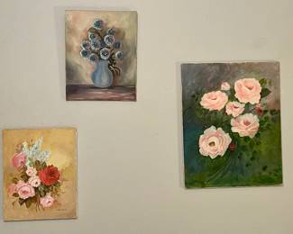 Original Floral Paintings