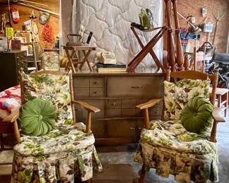 Vintage Chairs, MCM Small Dresser