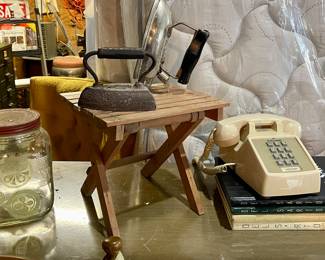 Vintage Stools, Antique Iron