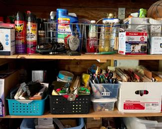 Cleaning Supplies, Office Supplies 