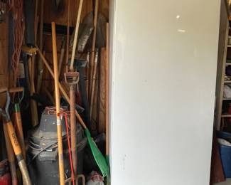 Frigidaire Upright Freezer, Yard Implements 