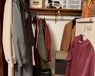 Men’s Trench Coats, Hunting Jackets