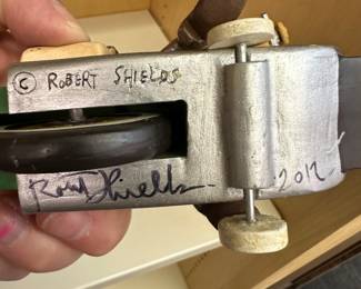 2017 dated ROBERT SHIELDS  art design sculptures