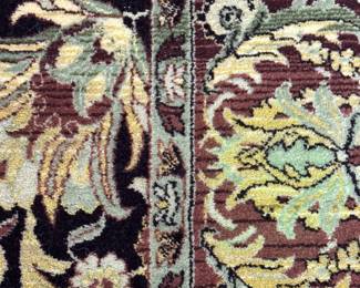 Close up detail of rug