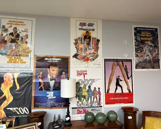 James Bond 007 movie posters