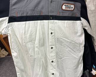 HARLEY DAVIDSON button up shirt