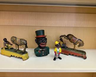 Vintage mechanical banks