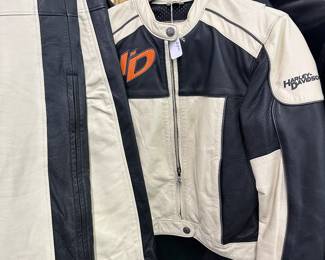 HARLEY DAVIDSON ladie's set jacket and pants 