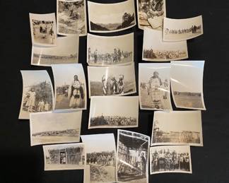 Collection of Original 1930s Photographs - Sioux Indians Pine Ridge Reservation South Dakota