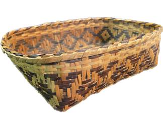 Cherokee Indian River Cane Basket