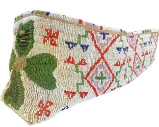 Sioux Indian Beaded Cradle Board