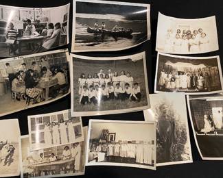 Collection Original Vintage Photographs - Cherokee Indian School Life, Unto These Hills, Pine Ridge Reservation