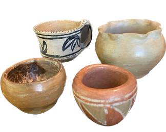Collection of petite Native American Pottery