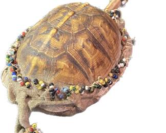 Beaded Turtle Rattle