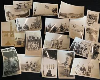 Collection of 1930s Original Photographs Sioux Indians Pine Ridge Reservation | Black Hills Council 1932