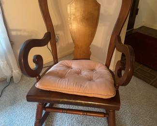 "HITCHCOCK STYLE ROCKER