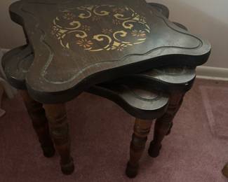 SMALL STACKING TABLE