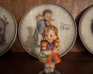 HUMMEL PLATES AND FIGURINES