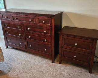 Dresser And Nightstand 