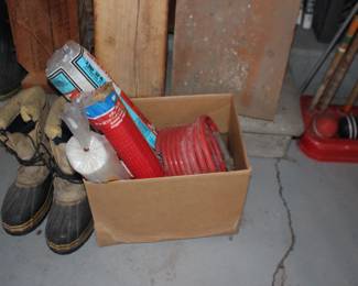 Plastic Sheets, Hose, Boots
