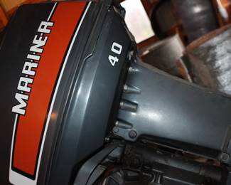 Mariner 40 Boat Motor on REPH Boat