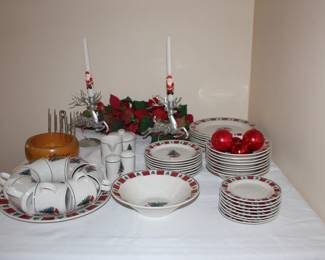 Christmas Dishes, Nutcracker Bowl