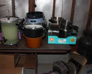 Pots pans Coffee maker