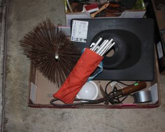 Chimney Sweep, Stakes, Vent Cover