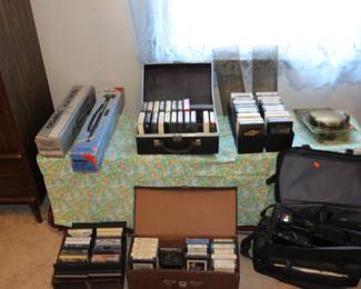 Movie Camera and 8 Tracs