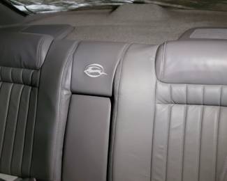 Rear Seat showing Impala