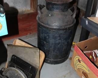 Metal Milk Container