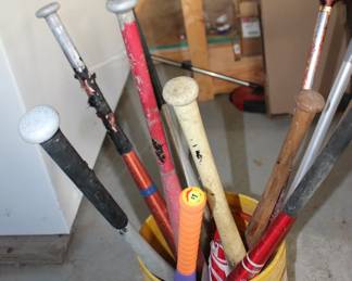 Baseball Bats, Canes, Umbrella