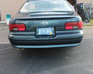 Back side of Impala SS