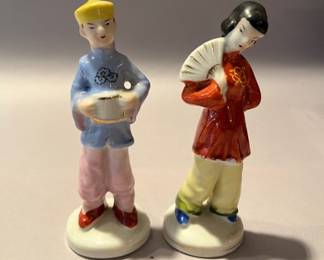Two Japanese Figurines