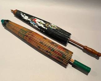 Japanese Hand Painted Parasols