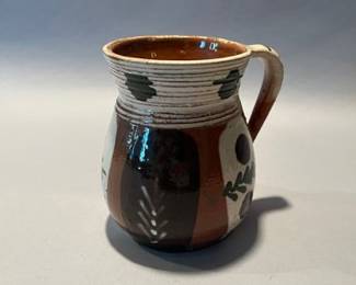 Hand Painted Ceramic Pitcher