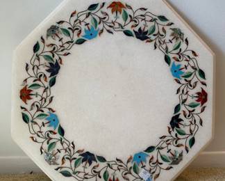 PIetre Dure Octogonal Marble Slab