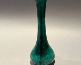 Salt Glazed Ceramic Bud Vase