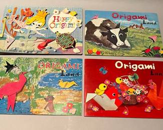 Vintage Origami Books