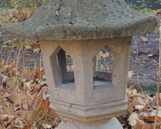 3 legged pagoda 26”Sq x 40”h $200