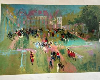 LeRoy Neiman Rendez-Vous De Chasse Print $45