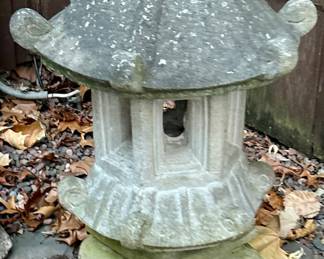 Pagoda 17”Sq x 24”h $125