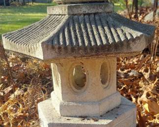 Pagoda 17 x 15” x 29”h $75 
2 available