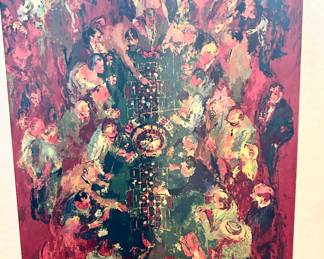 LeRoy Neiman Las Vegas Print $45