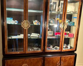 Chin Hua Lit Display Cabinet 
71”w x 16.5d x 83”h  $450
