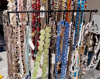 STERLING, STONES, STATEMENT NECKLACES