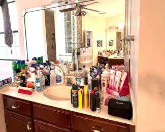 Misc Toiletries - Picture Frames - Candles - Storage Containers- Cleaning Supplies….