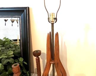 MCM Table Lamps - Pair - Only
 1 Shade 